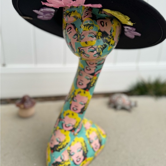 Hand painted hat - Picture 8 of 8